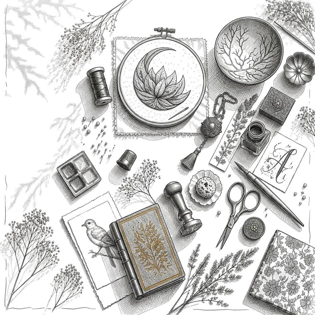 Visual Brand Identity illustration set, image 2