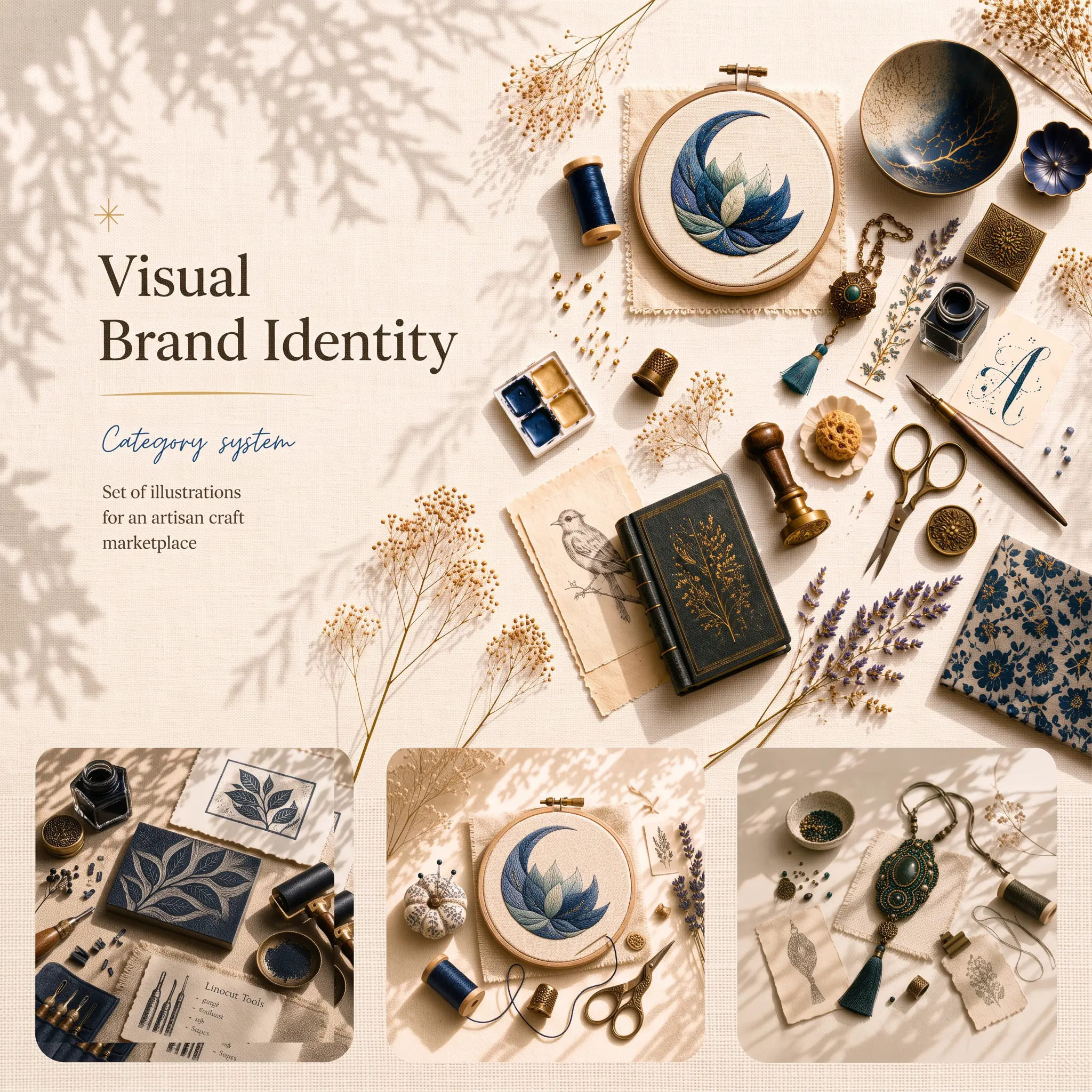 Visual Brand Identity: визуальная система категорий