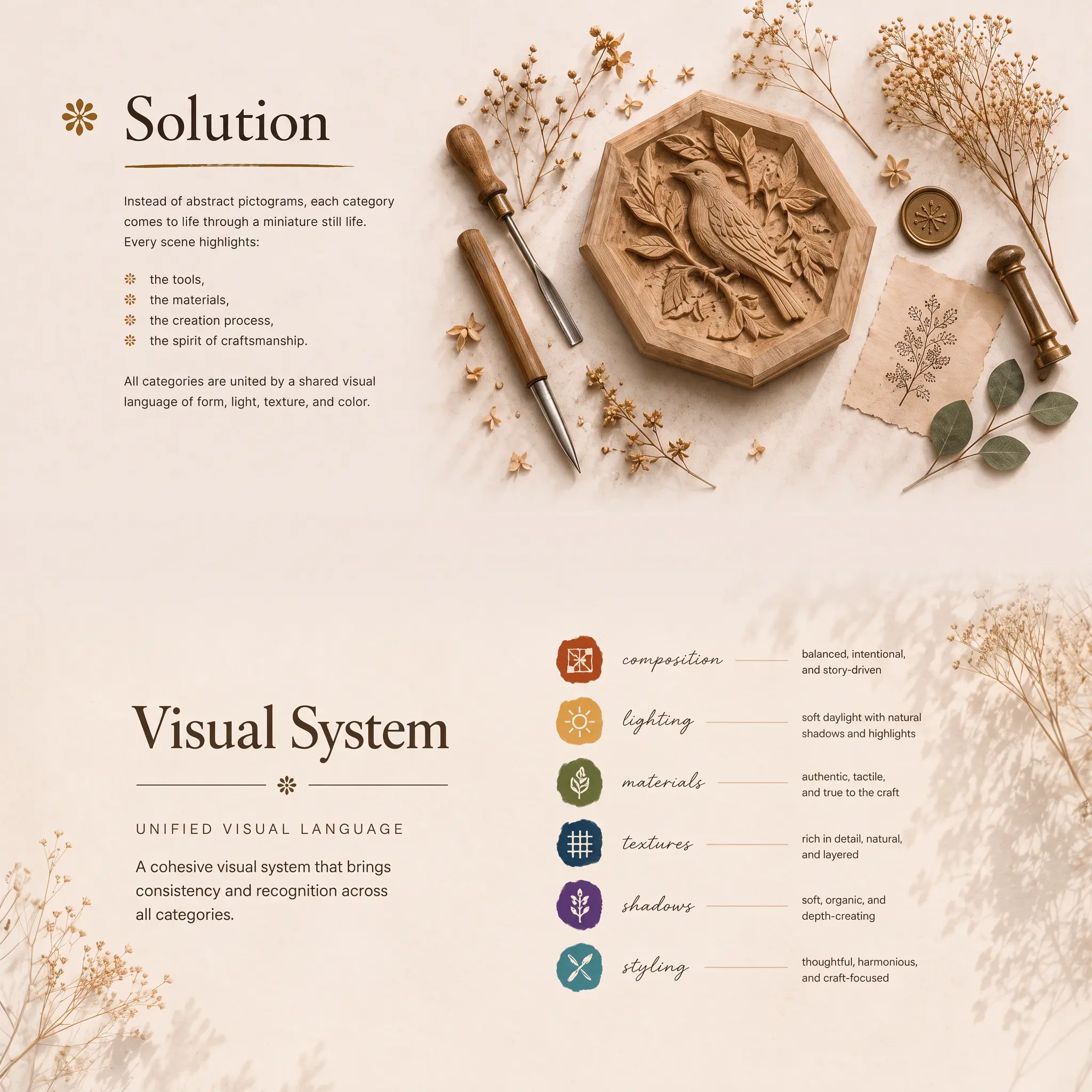 Visual Brand Identity: решение и визуальная система